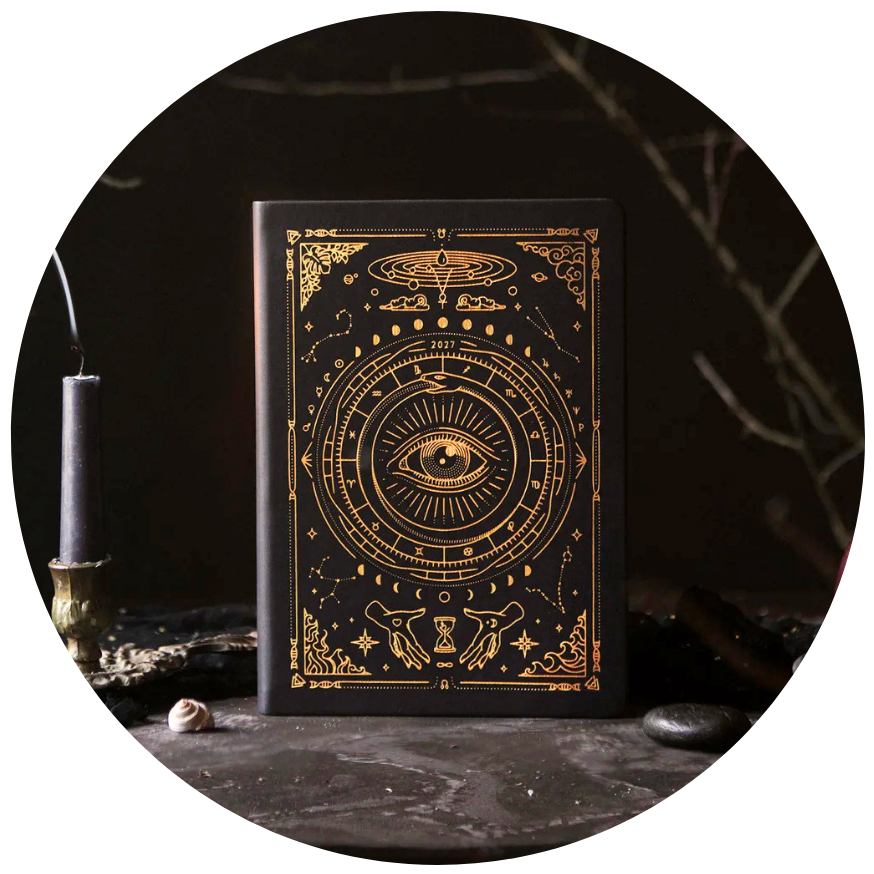 MAGIC OF I. 2027 ASTROLOGICAL PLANNER, BLACK