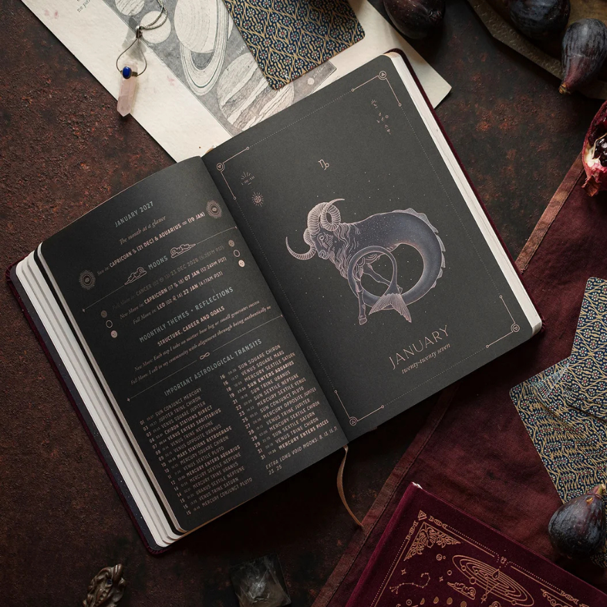 MAGIC OF I. 2027 ASTROLOGICAL PLANNER, BLACK