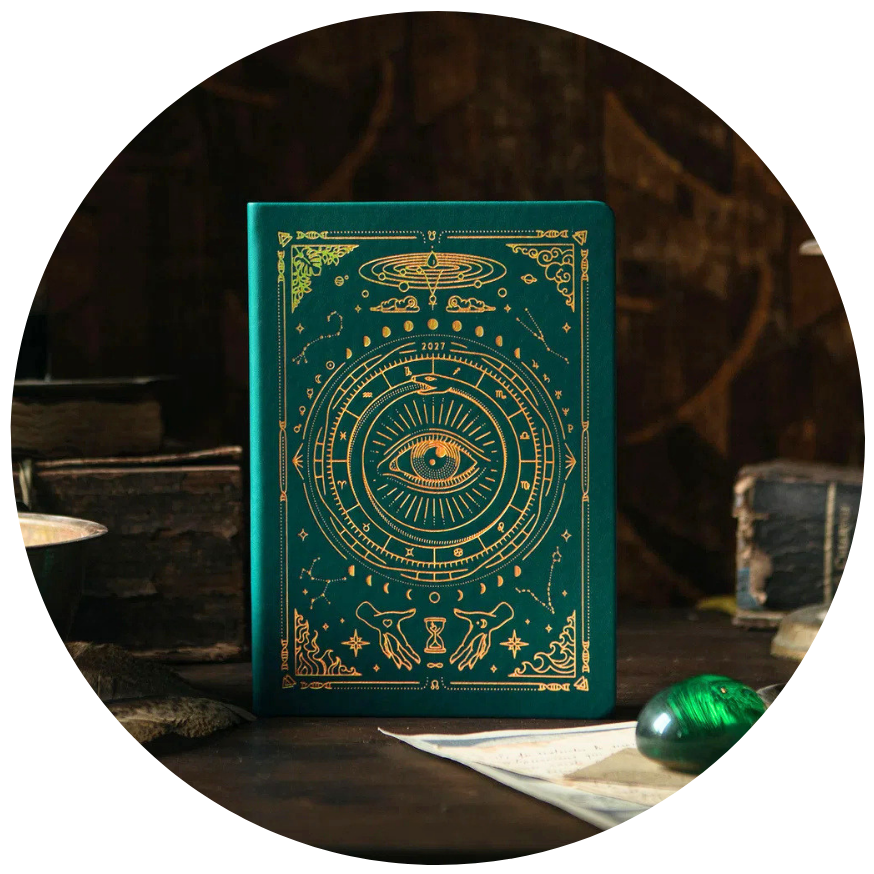 MAGIC OF I. 2027 ASTROLOGICAL PLANNER, EMERALD