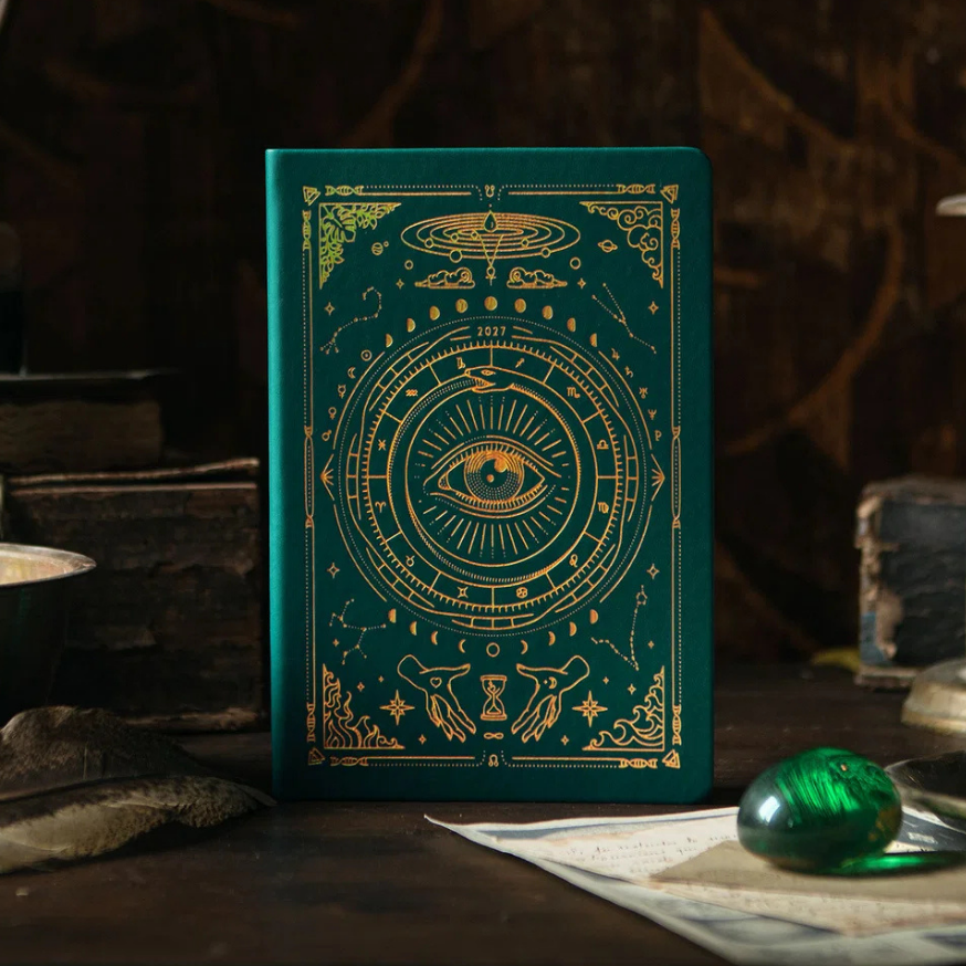 MAGIC OF I. 2027 ASTROLOGICAL PLANNER, EMERALD
