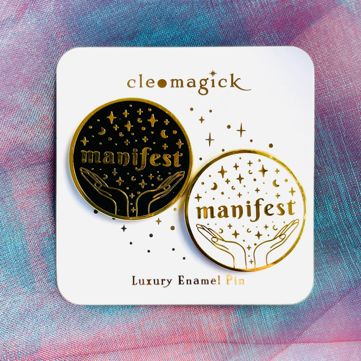 MANIFEST ENAMEL PIN GIFT SET